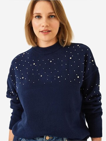 Pull-over 'Pullover' Bianco Lucci en bleu
