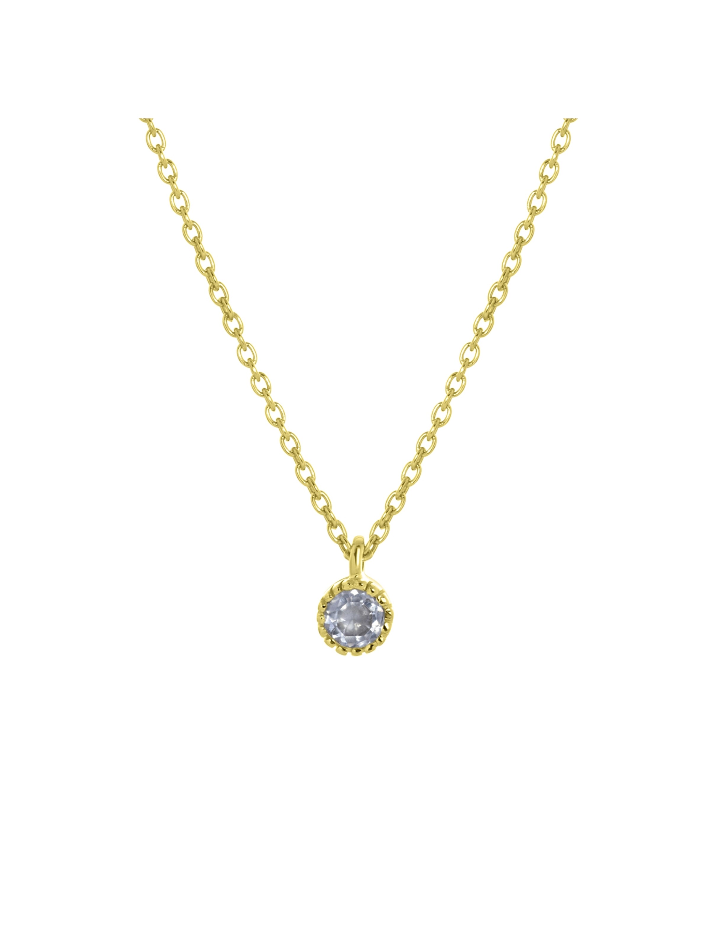 Lucardi Kette in Gold: Vorderseite