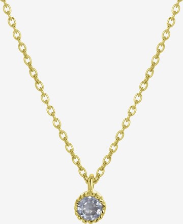 Lucardi Necklace in Gold: front