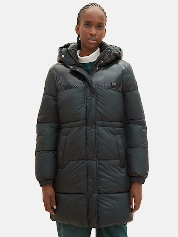 TOM TAILOR DENIM Winter coat in Green: front