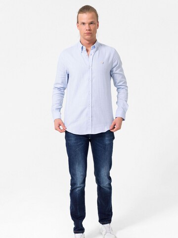 Regular fit Camicia di By Diess Collection in blu