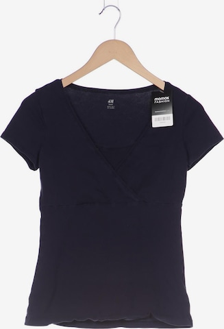 H&M Top & Shirt in S in Blue: front