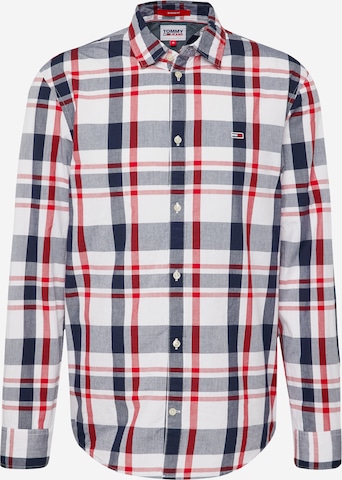 Coupe regular Chemise TOMMY HILFIGER en bleu : devant