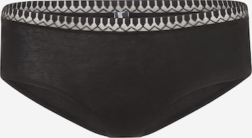 ETAM Panty 'HAPPILY WE CARE' in Black: front