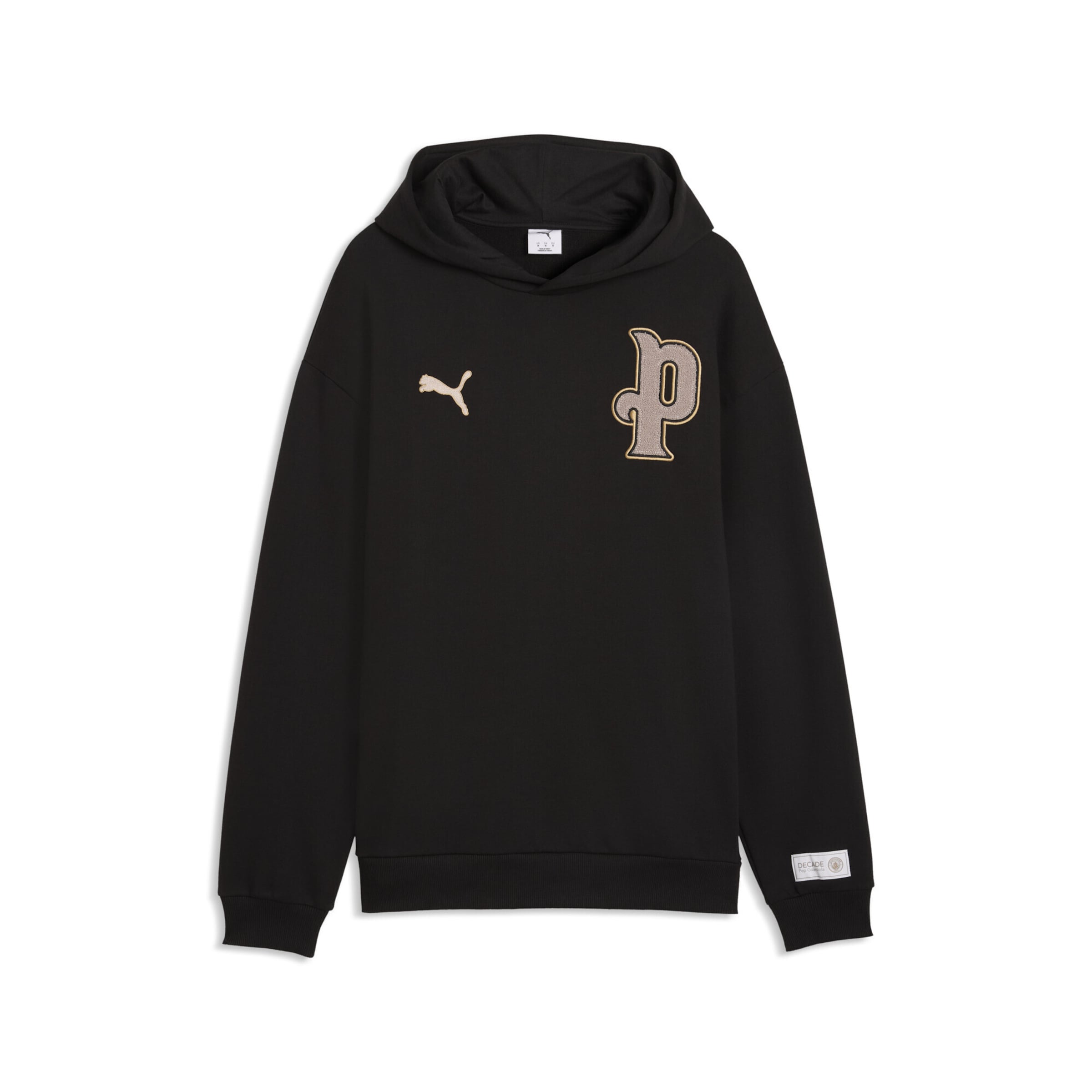 PUMA Sports sweatshirt 'Manchester City 10th Anniversary' in Black: front