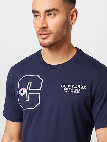 CONVERSE T-Shirt in Blau