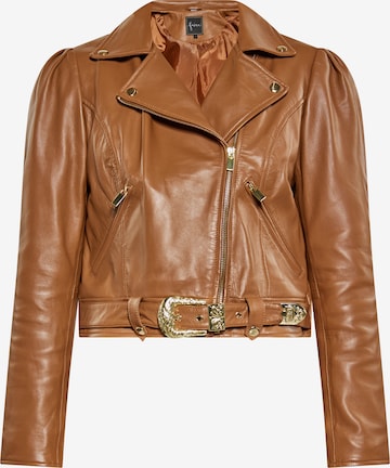 faina Övergångsjacka i brun: framsida