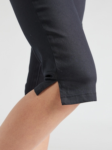 Monki Slimfit Hose in Schwarz