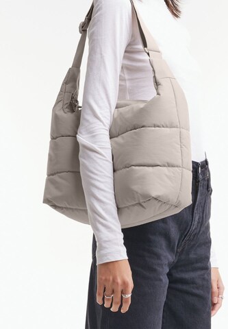 Borsa a spalla 'Puffer' di Got Bag in beige