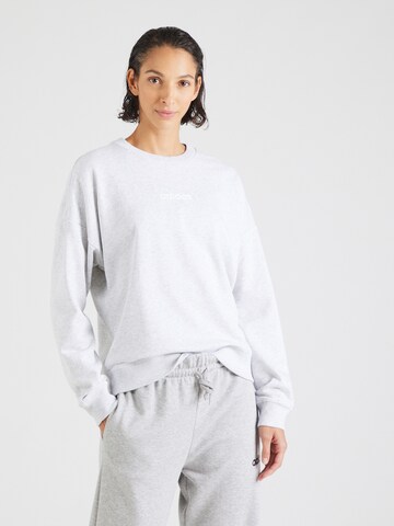 ADIDAS SPORTSWEAR Αθλητική μπλούζα φούτερ σε γκρι: μπροστά