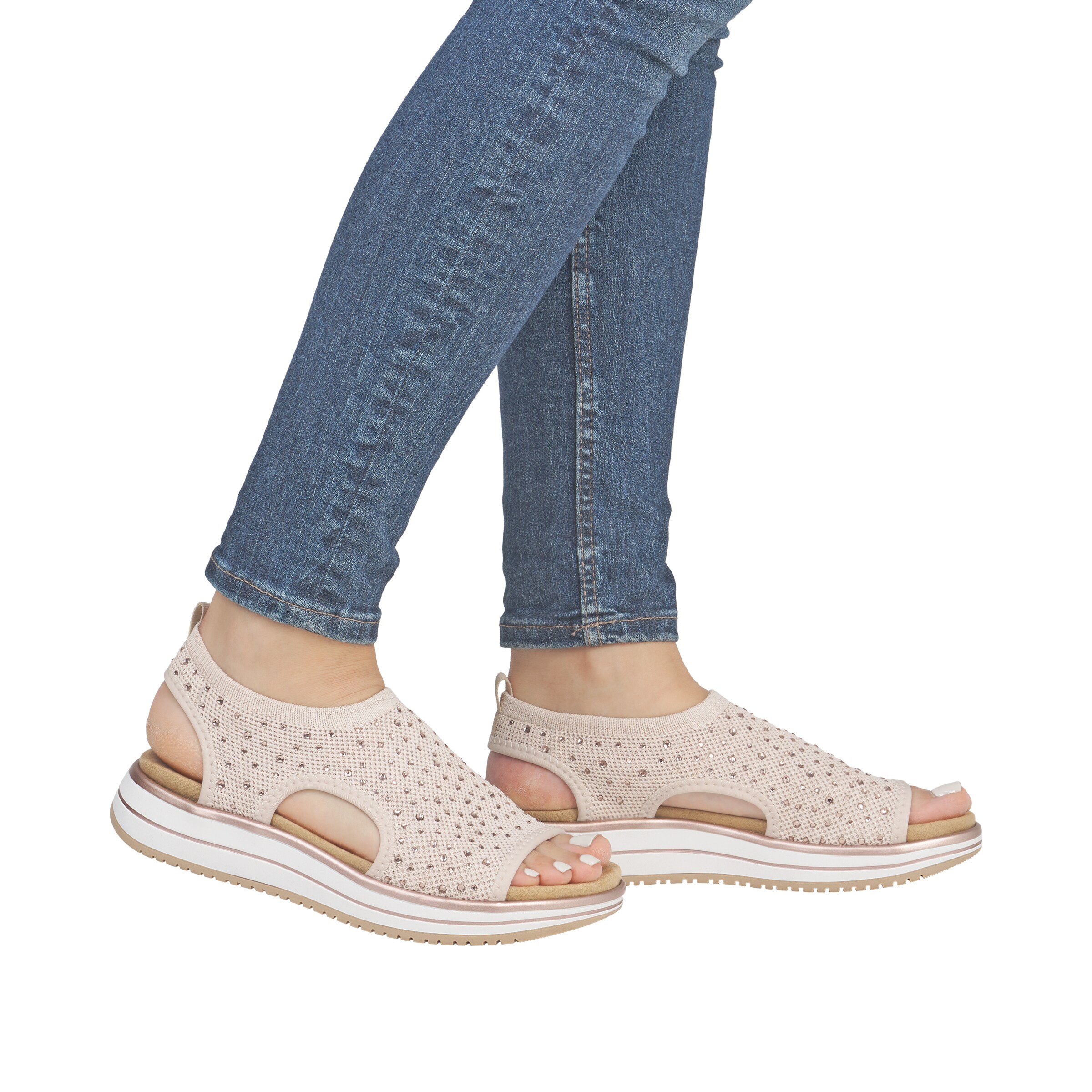 REMONTE Sandals in Pink