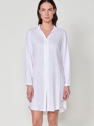 KOROSHI Blousejurk in Wit: voorkant