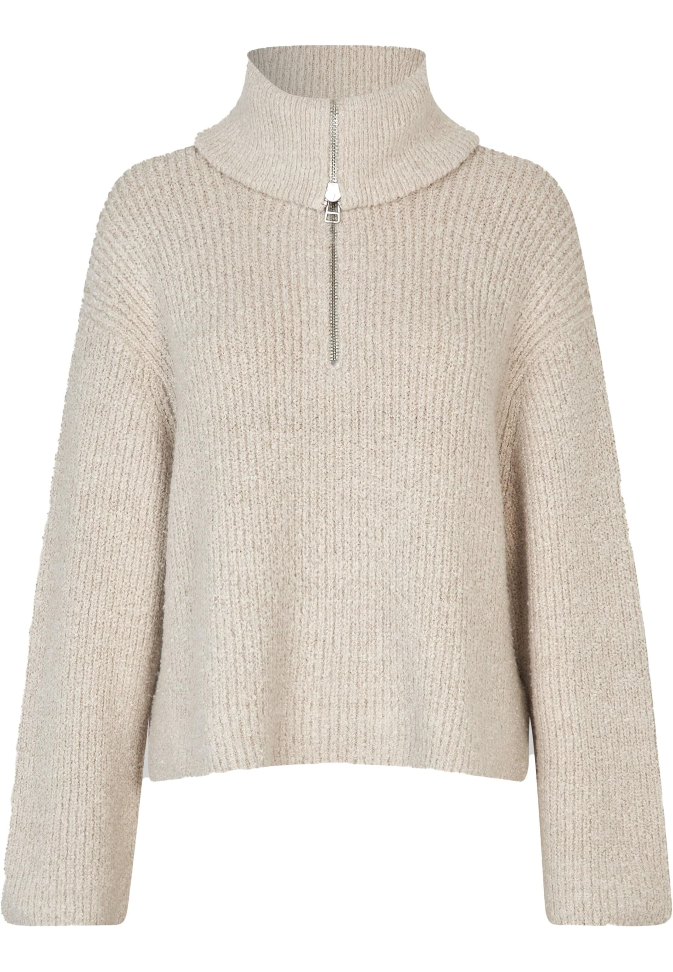 SECOND FEMALE Sweater 'Gerda' in Beige: front