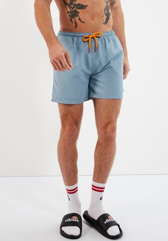 ELLESSE Board Shorts in Blue: front