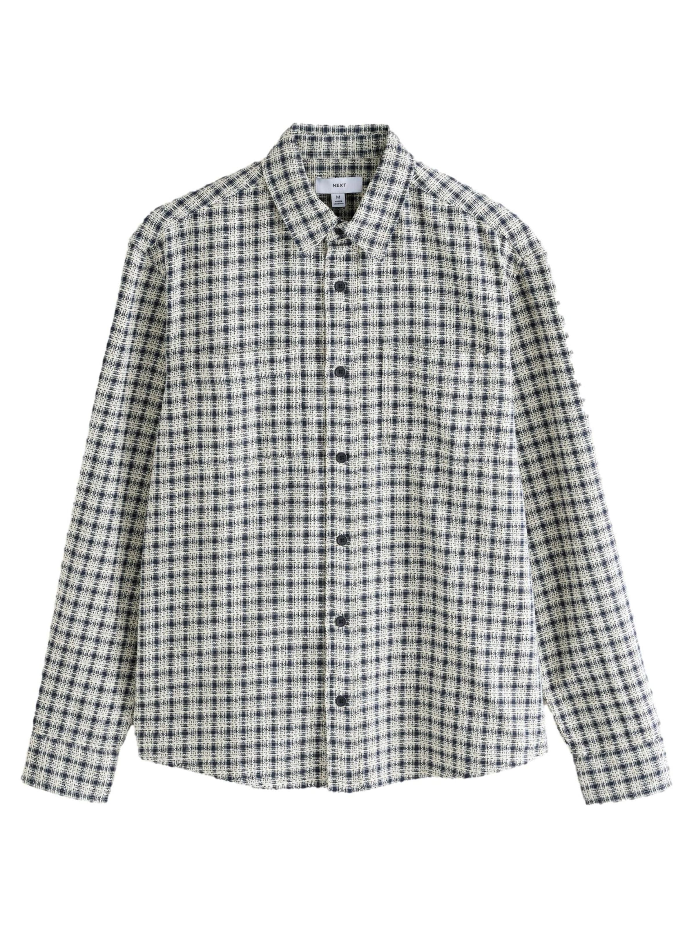 Next Overhemd in de kleur Marine / Wit, Productweergave