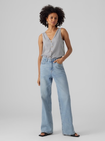 VERO MODA Halenka 'BUMPY' – bílá