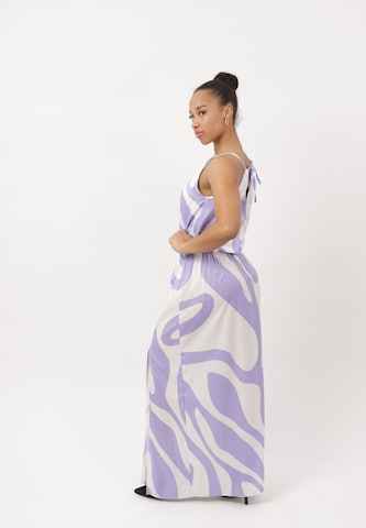 Robe Elara en violet