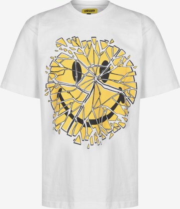 MARKET Shirt ' Glass Smiley ' in White: front