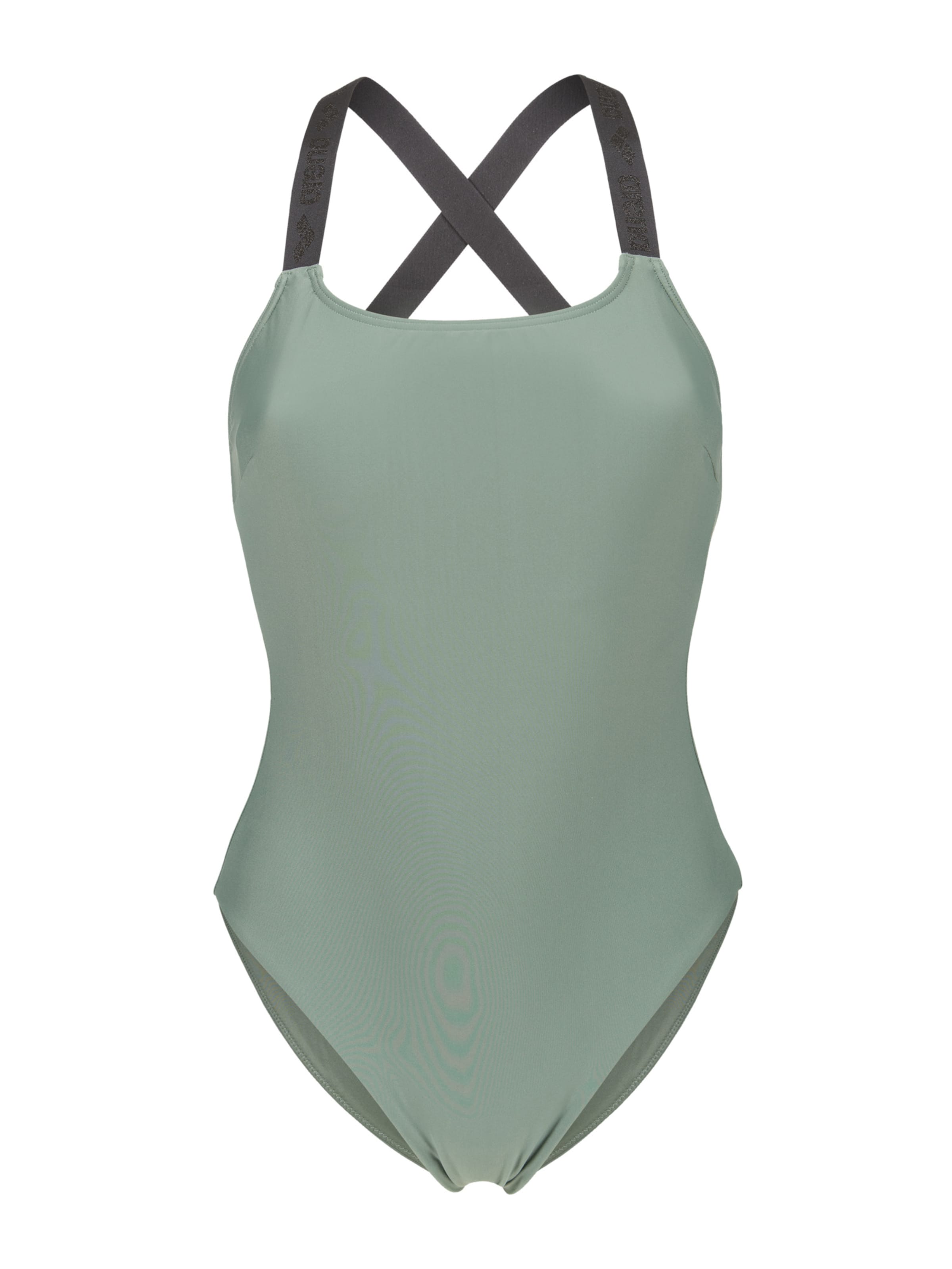 ARENA - Bustier Traje de baño 'Elastic Solid Beach' en verde: frente