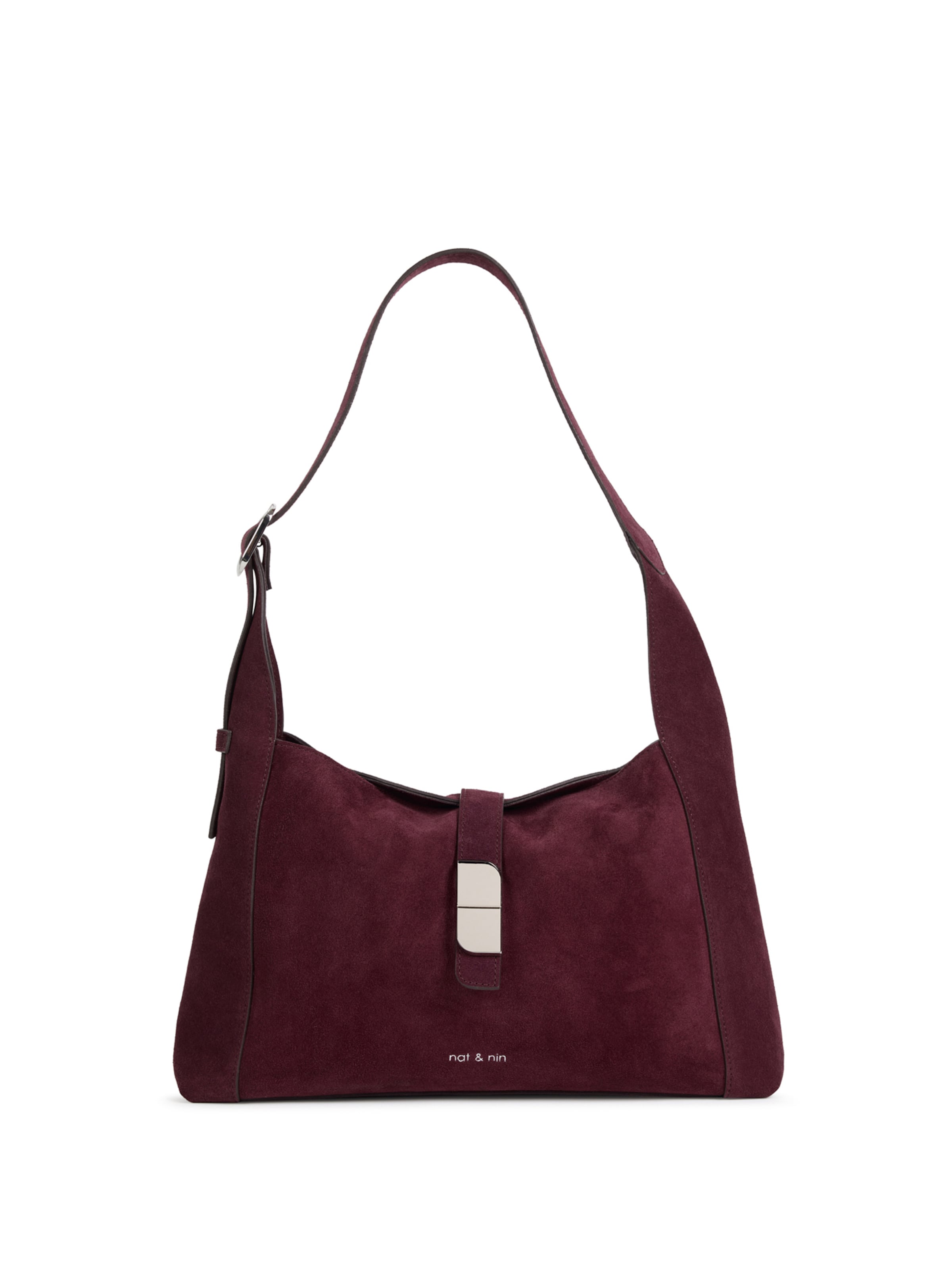 Nat&Nin Schoudertas 'Rachel' in Rood: voorkant