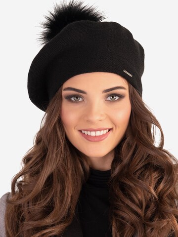 Vivisence Mütze '7035' in Schwarz