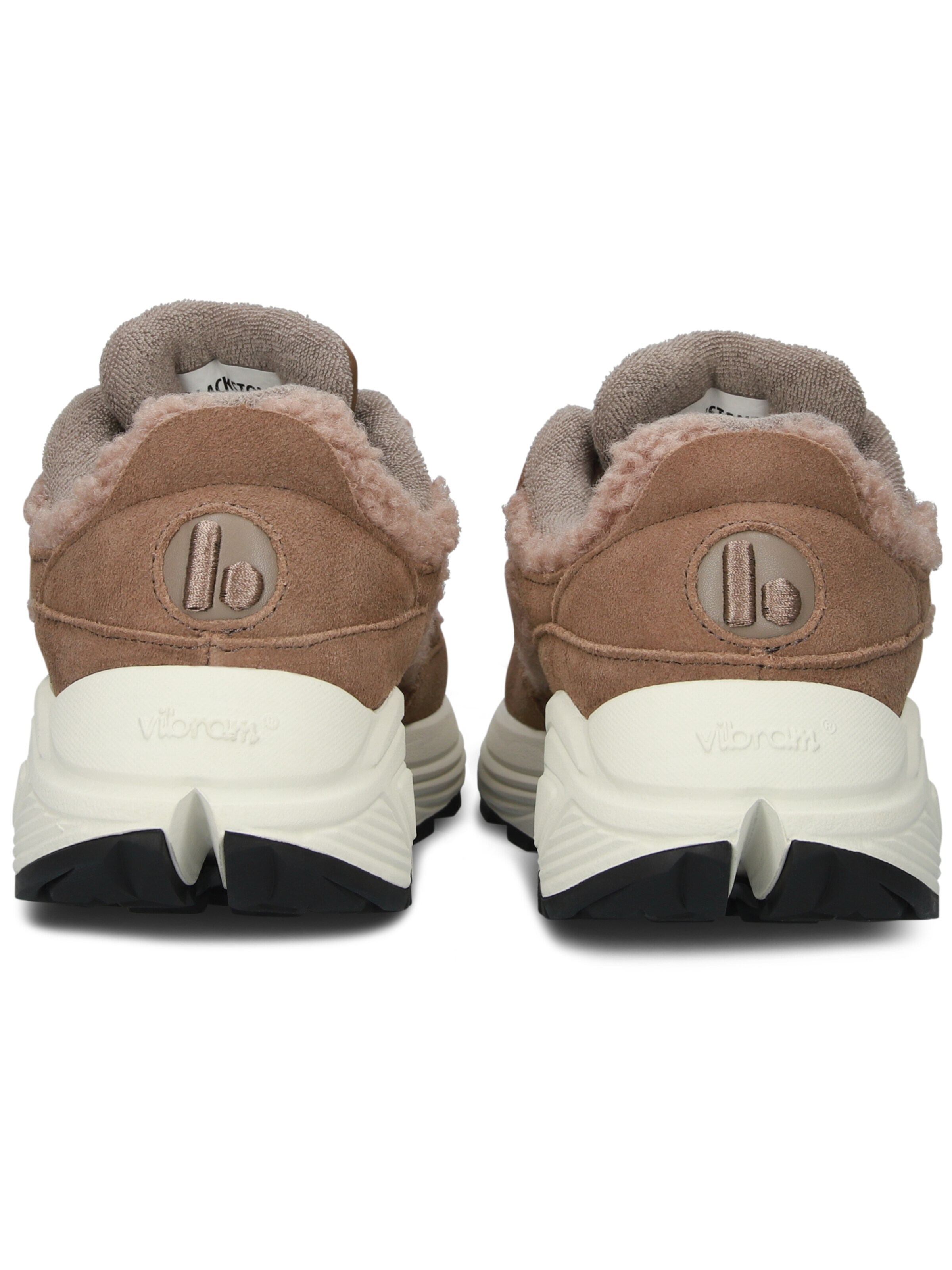BLACKSTONE Platform trainers 'V-RILEY' in Brown
