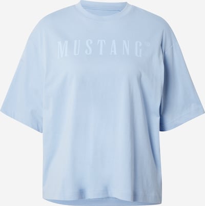MUSTANG T-Shirt 'WELBY' in hellblau, Produktansicht