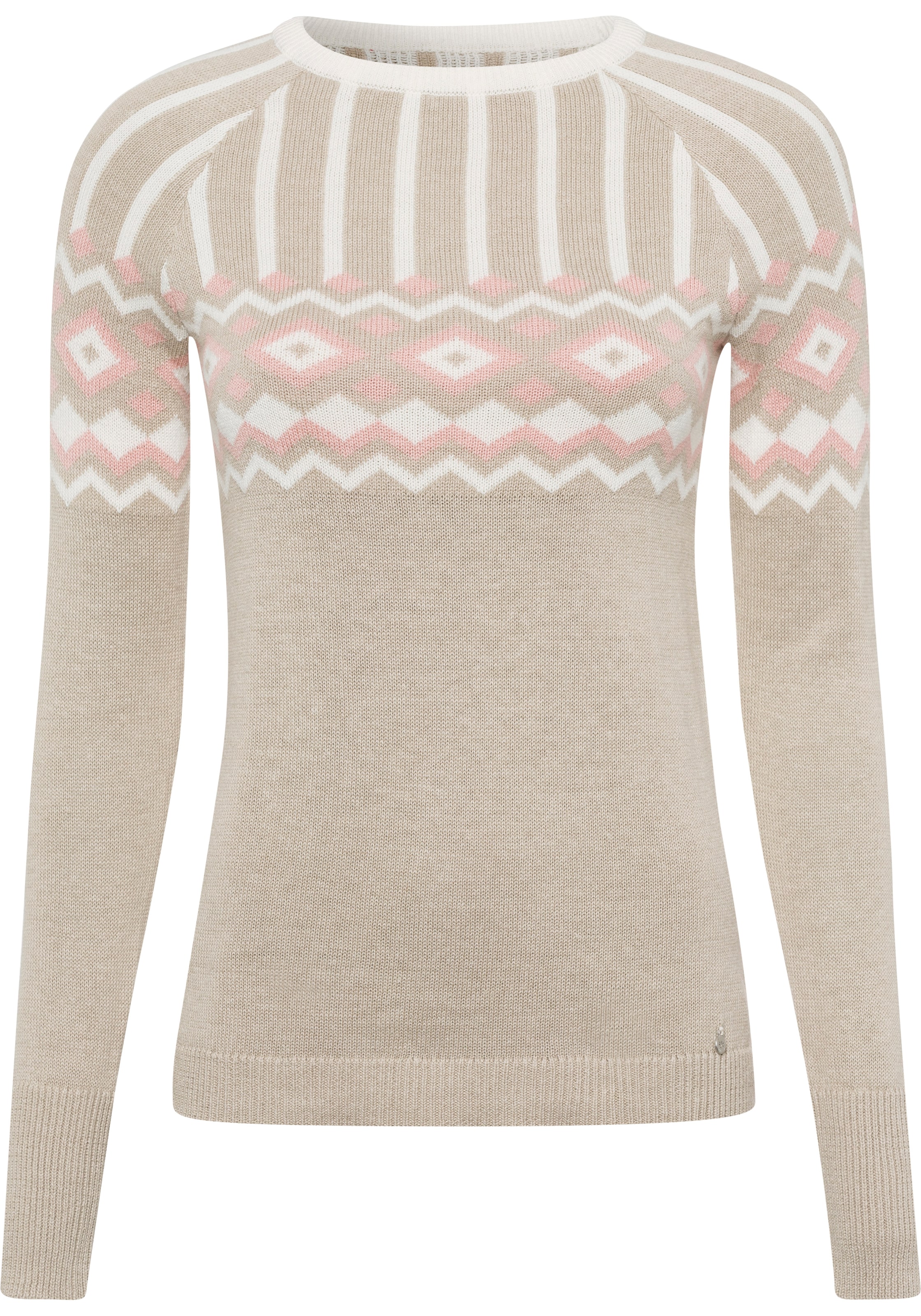 AJC Pullover in Beige: Vorderseite