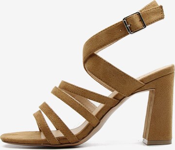 Celena Strap Sandals 'Cecily' in Brown