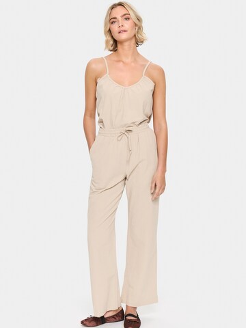 SAINT TROPEZ Regular Trousers 'ZalindaSZ' in Grey