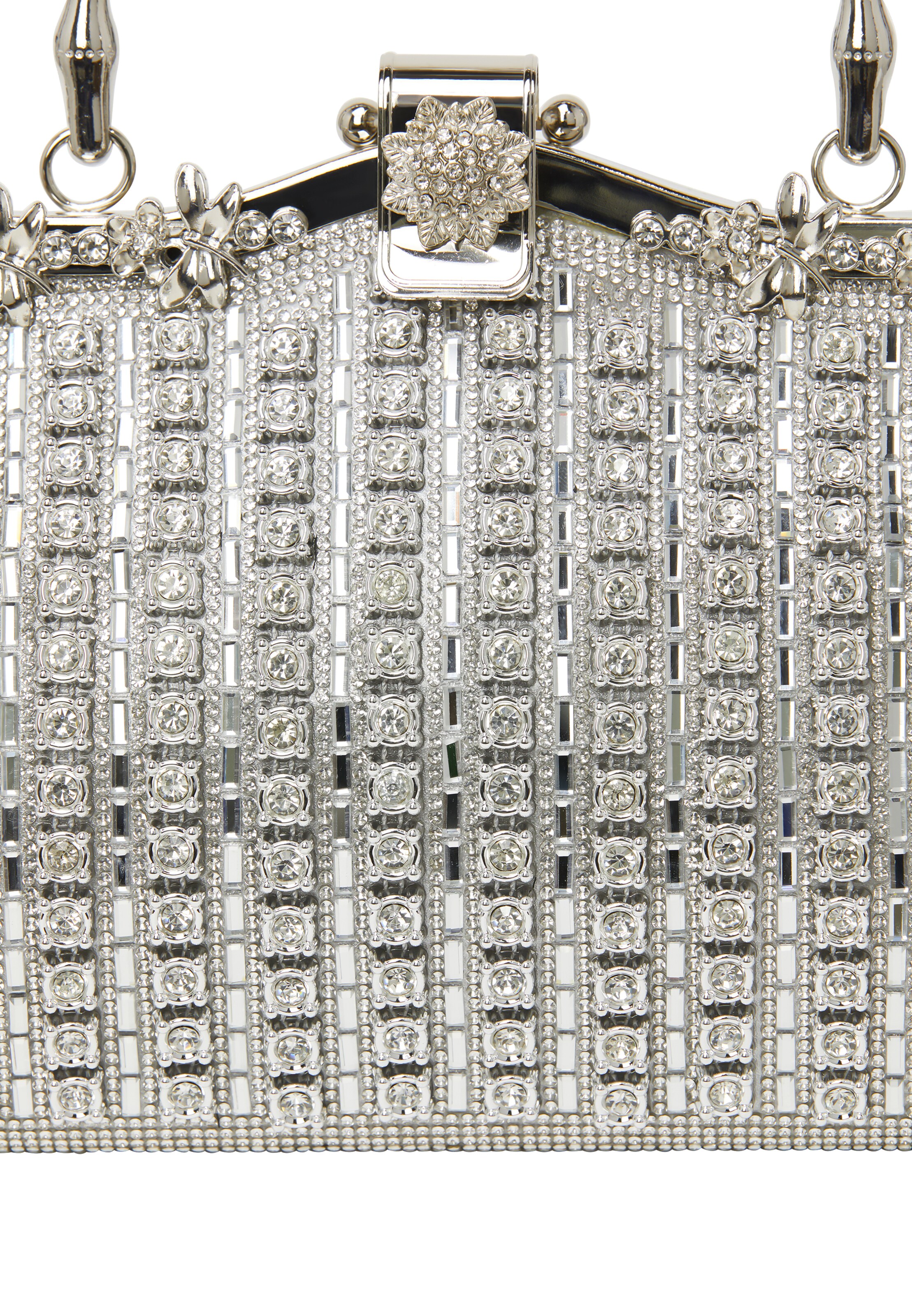 Clutch de la faina pe argintiu