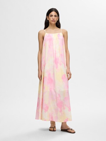 SELECTED FEMME Summer dress 'EVELINA' in Pink