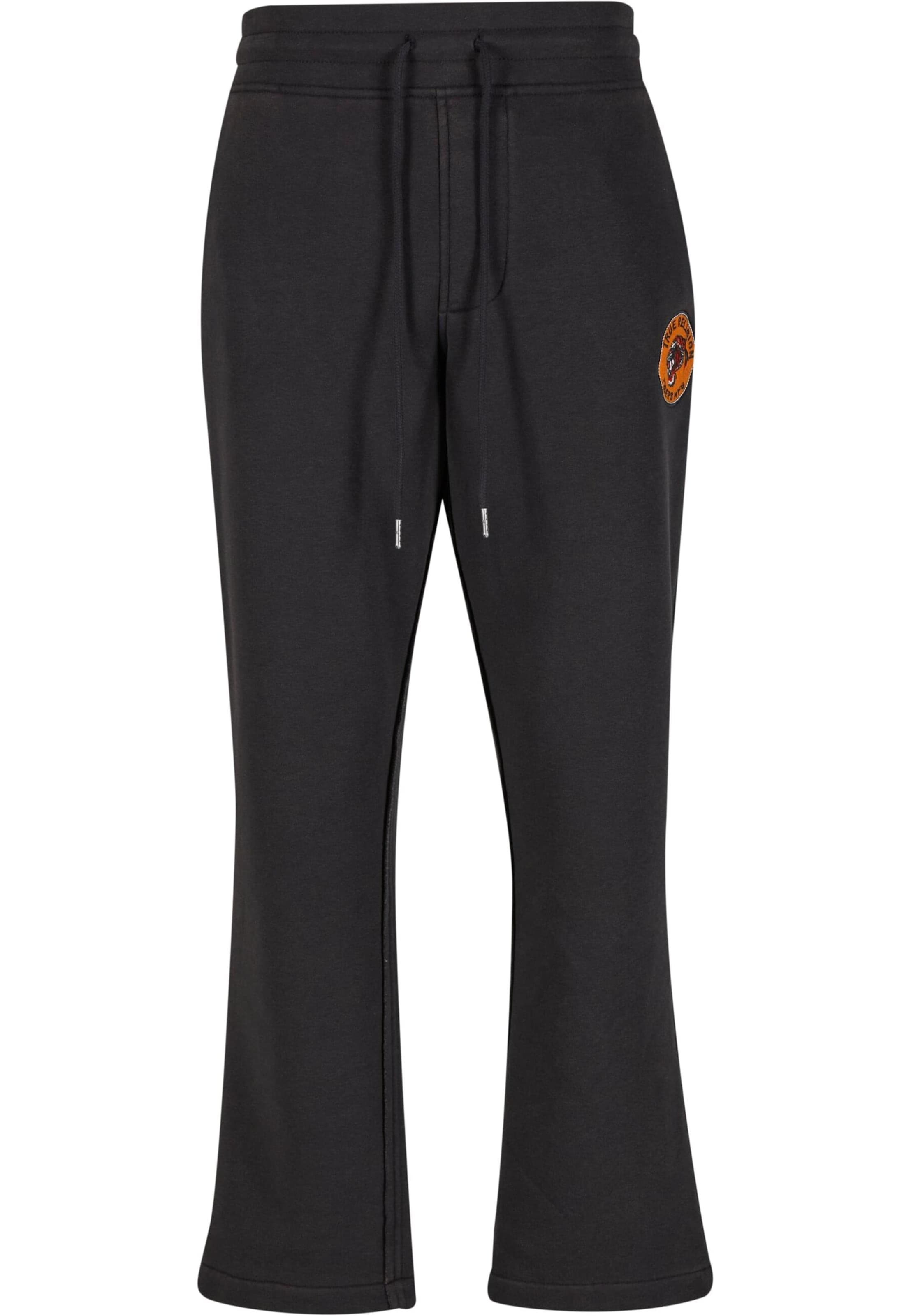 True Religion Loosefit Hose in Schwarz: Vorderseite