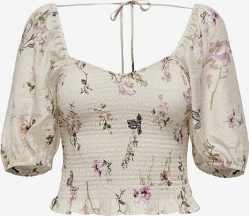 ONLY Blouse 'LUCCA' in Grijs: voorkant