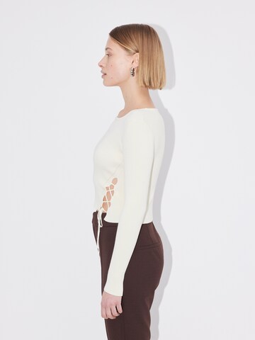 LeGer by Lena Gercke Sweater 'Brianne' in Beige