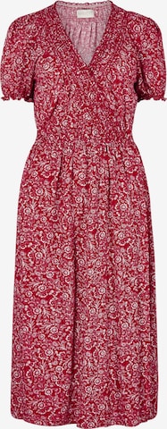 Apricot Jurk in Rood: voorkant