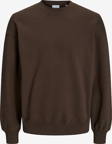 JACK & JONES Свитшот 'JJEUrban Edge' в Коричневый: спереди