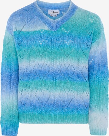 Sidona Sweater in Blue: front