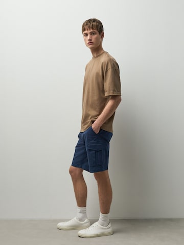 Regular Pantalon cargo Next en bleu
