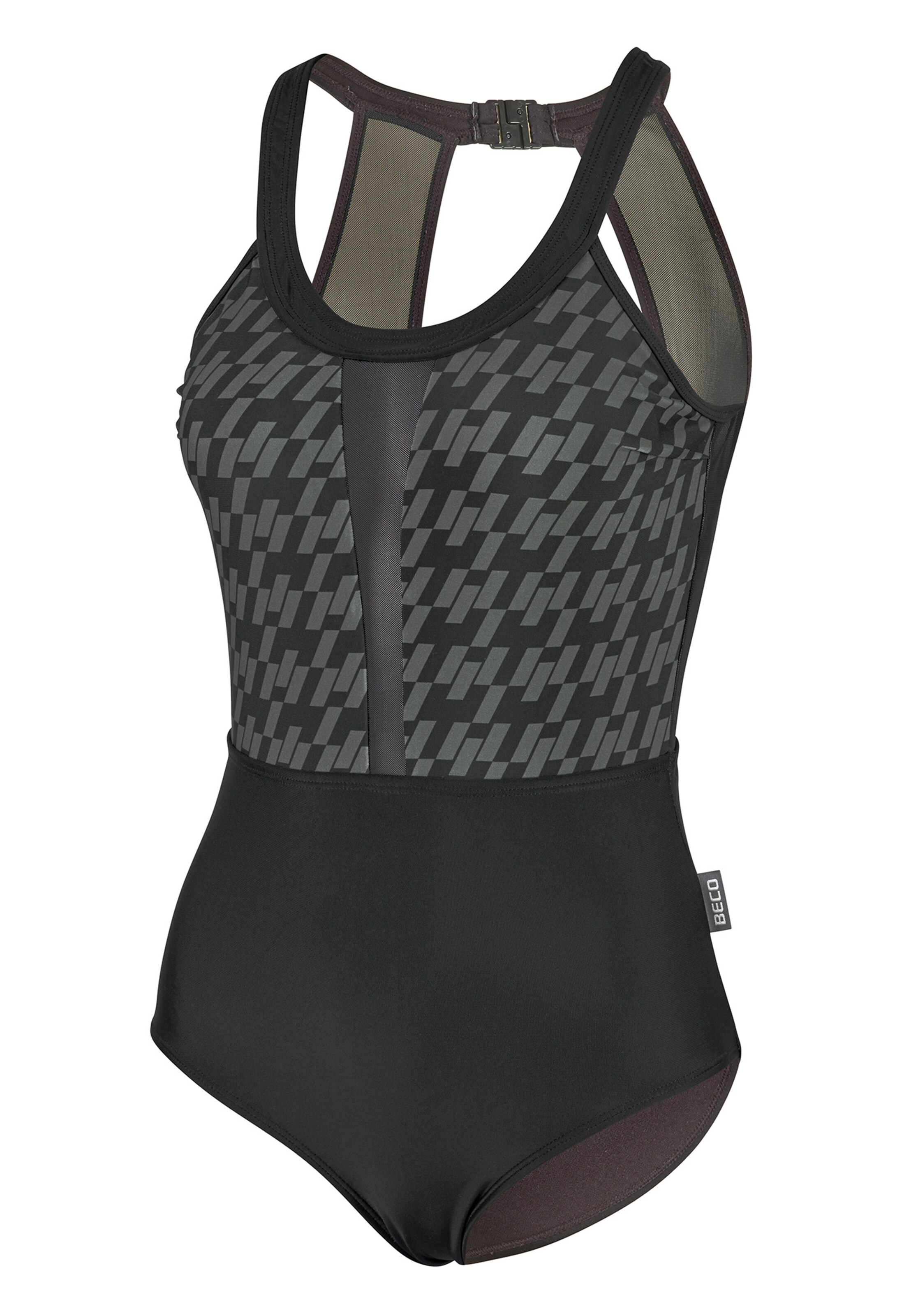 BECO the world of aquasports Bralette Swimsuit 'Pepita' in Black