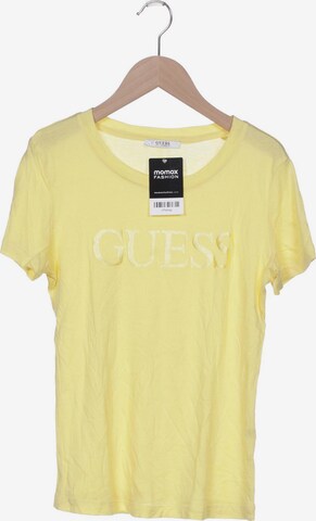 GUESS Top & Shirt in XS in Yellow: front