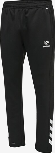 Hummel Športne hlače | črna / bela barva, Prikaz izdelka