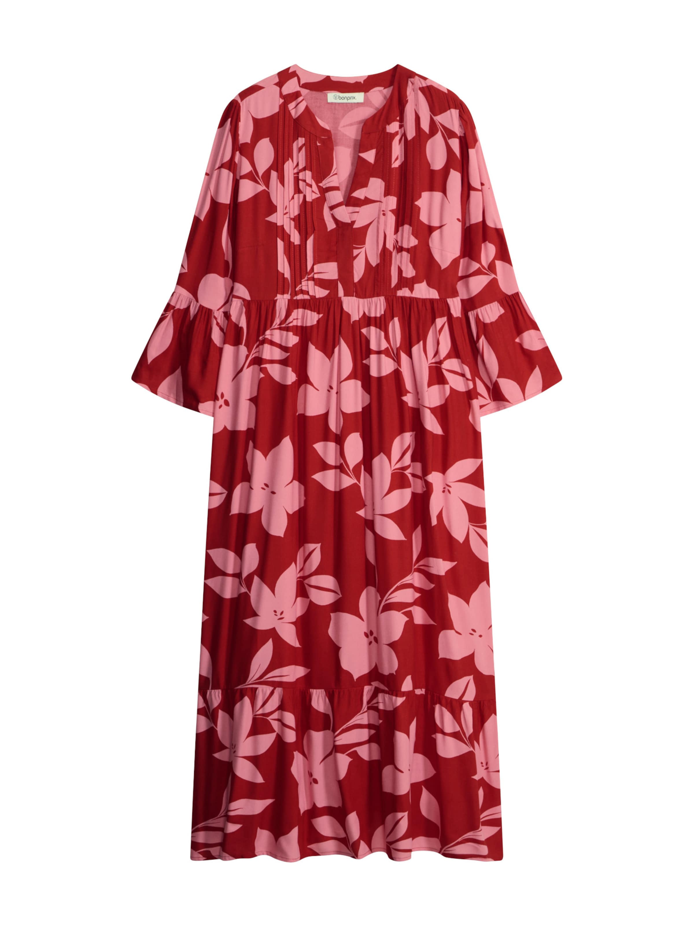 bonprix Zomerjurk in Rood: voorkant