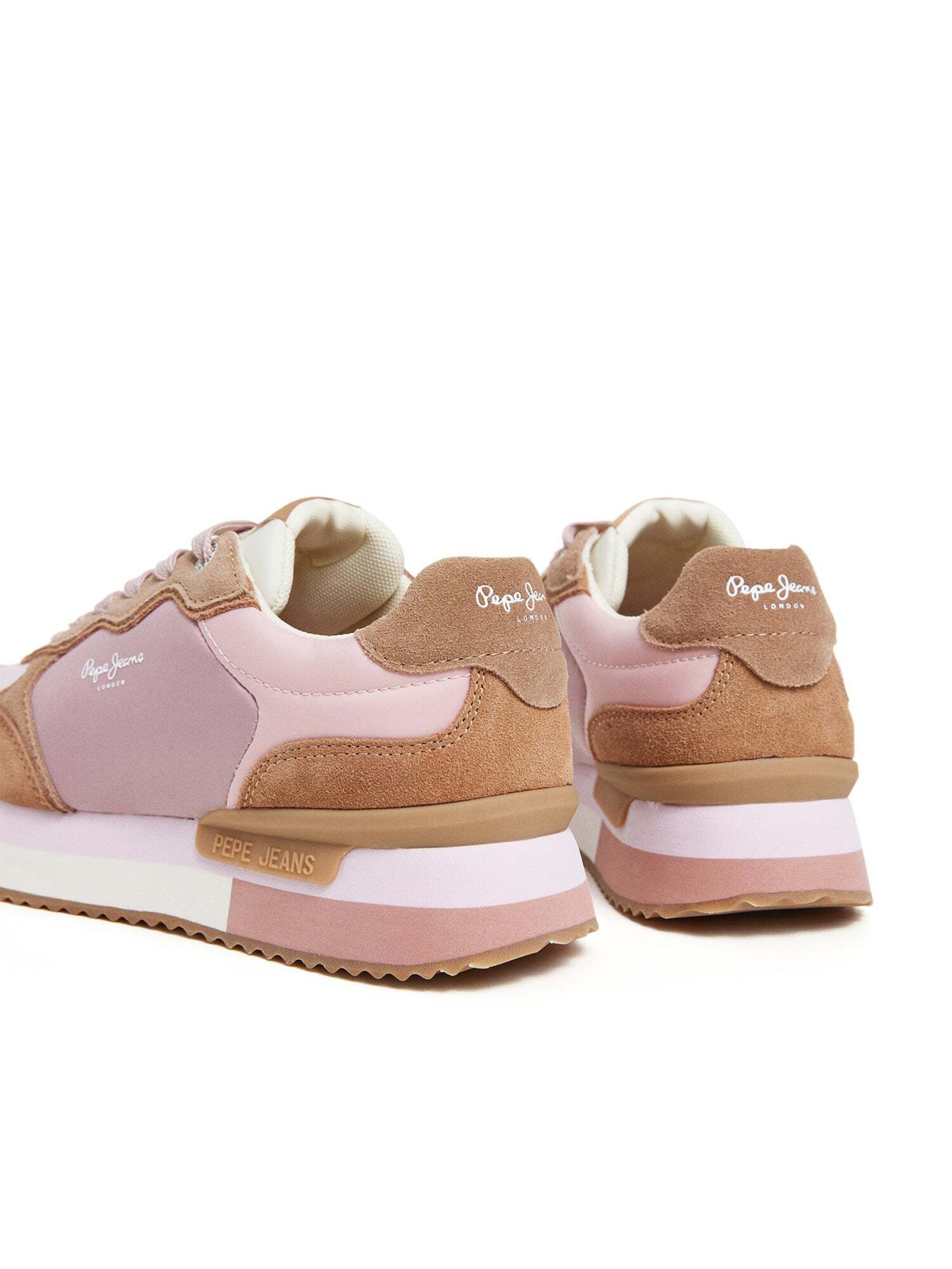 Sneaker bassa di Pepe Jeans in marrone