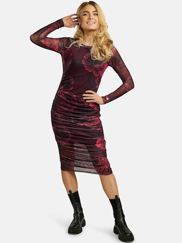 Robe ' MESH ' Liberte Essentiel en rouge