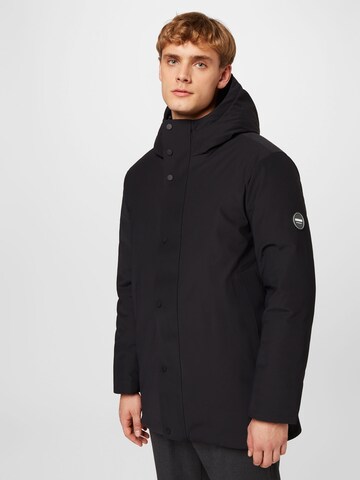 Gabbiano Winter Jacket in Black: front