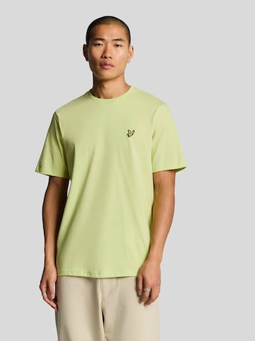 Lyle & Scott - Camiseta en amarillo: frente