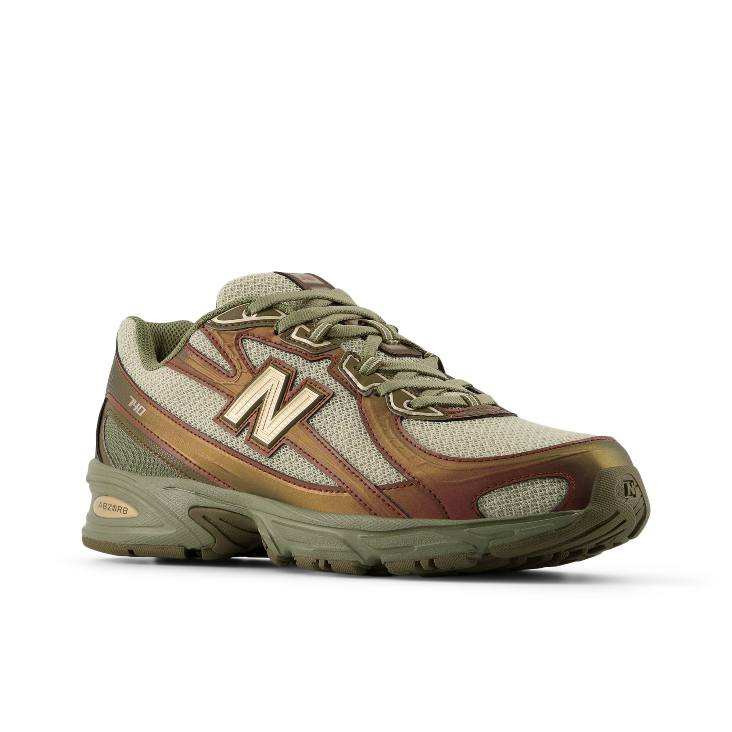 new balance Sneakers laag '740' in Groen: voorkant
