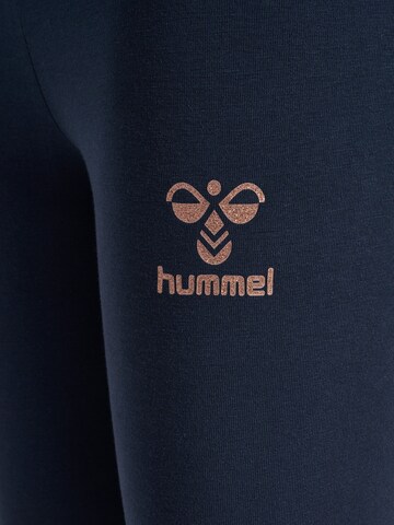 Hummel Skinny Leggings in Blauw