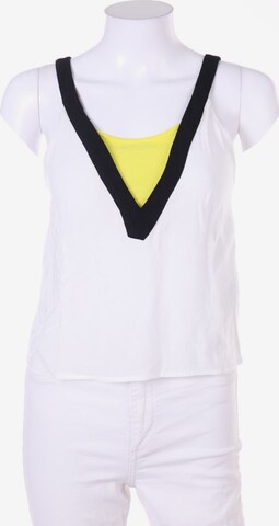 H&M Top & Shirt in XS in White: front